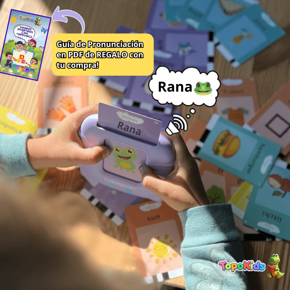 TopoVoice™ Mejora su pronunciación mientras juega