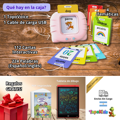 TopoVoice™ Mejora su pronunciación mientras juega
